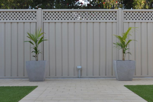 colorbond good neighbour fence